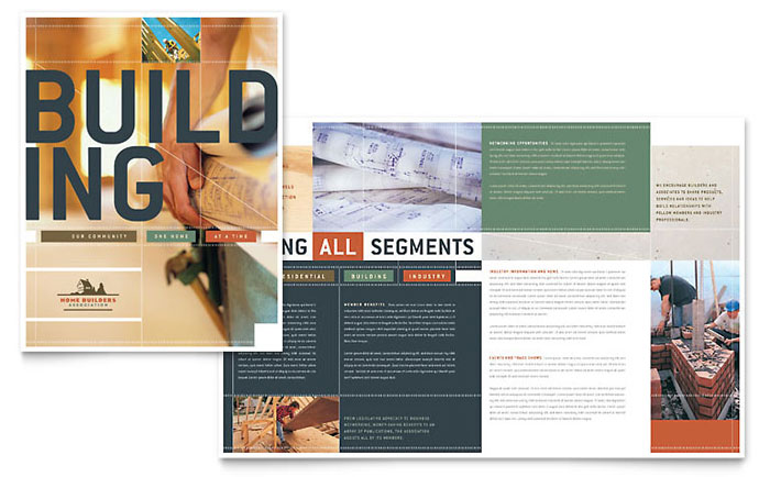 Home Builders & Construction - Business Marketing Templates