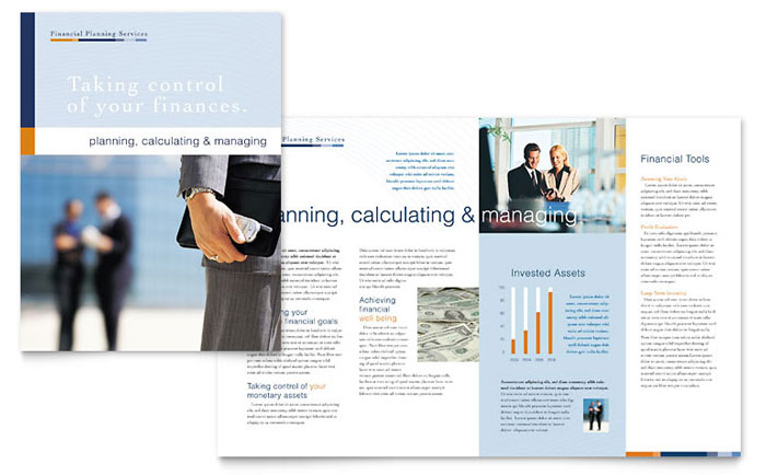 Financial Planning & Consulting - Business Marketing Templates