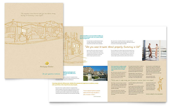Mortgage Broker - Business Marketing Templates