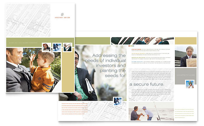 Investment Advisor - Business Marketing Templates