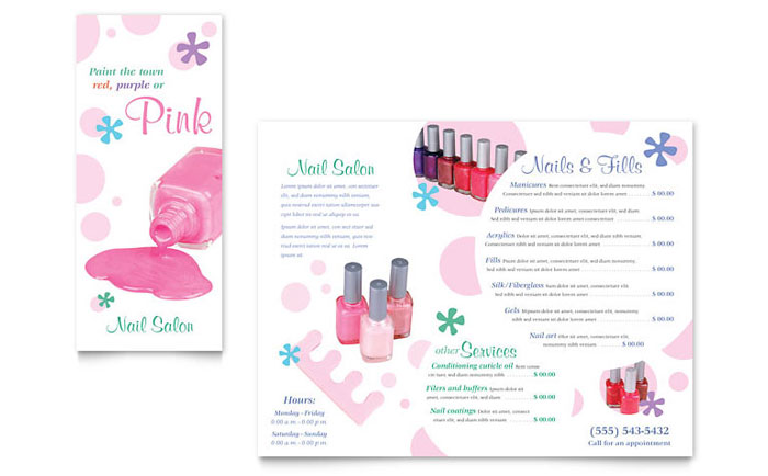 Nail Salon - Business Marketing Templates
