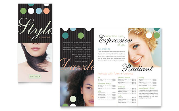 Beauty & Hair Salon - Business Marketing Templates