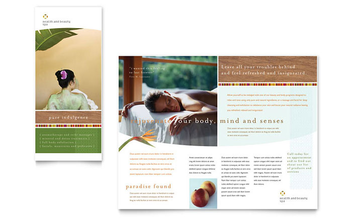Health & Beauty Spa - Business Marketing Templates