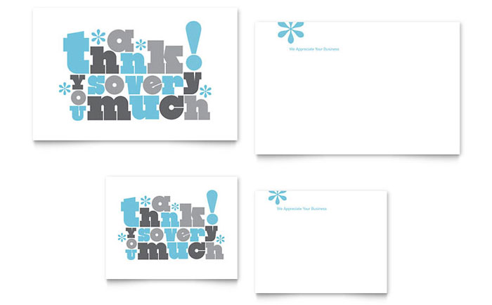 Thank You Very Much - Business Marketing Templates