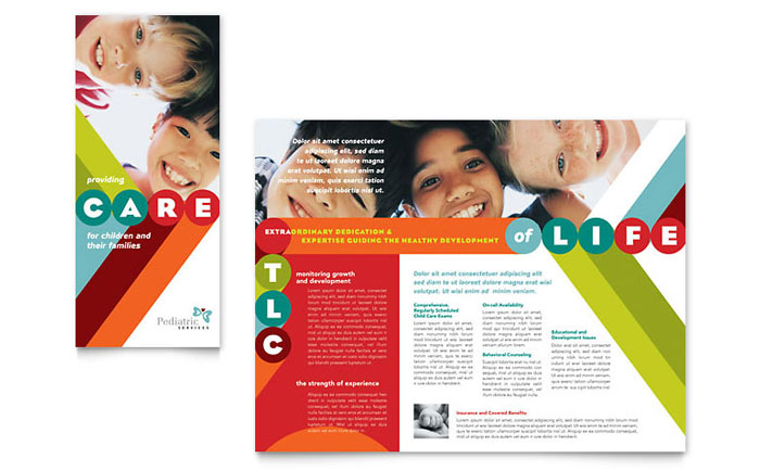 Pediatrician & Child Care - Business Marketing Templates