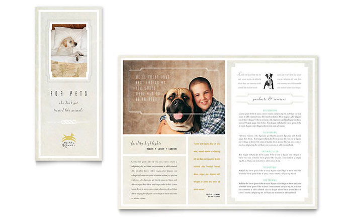 Pet Hotel & Spa - Business Marketing Templates