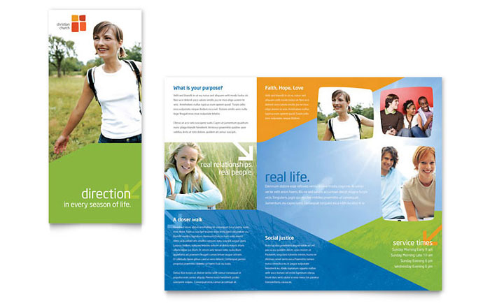 Christian Church & Youth Ministry - Business Marketing Templates