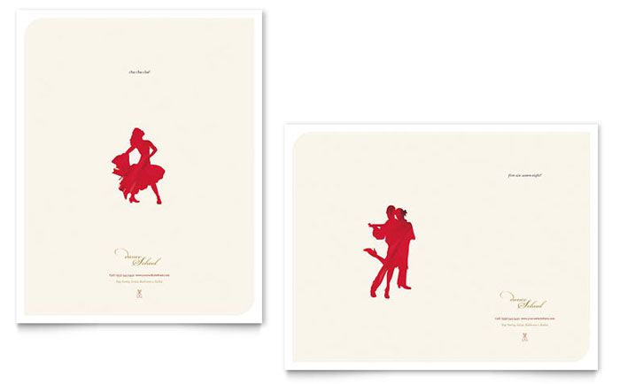 Poster Template Design - Dance School