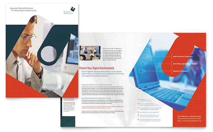 Computer Software Company - Business Marketing Templates