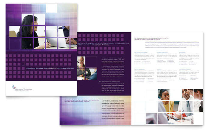 Information Technology Consultants - Business Marketing Templates