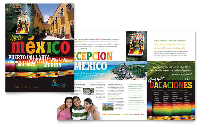 Mexico Travel - Business Marketing Templates