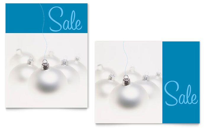 Silver Ornaments - Business Marketing Templates