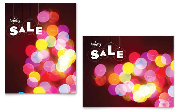 Holiday Lights - Business Marketing Templates