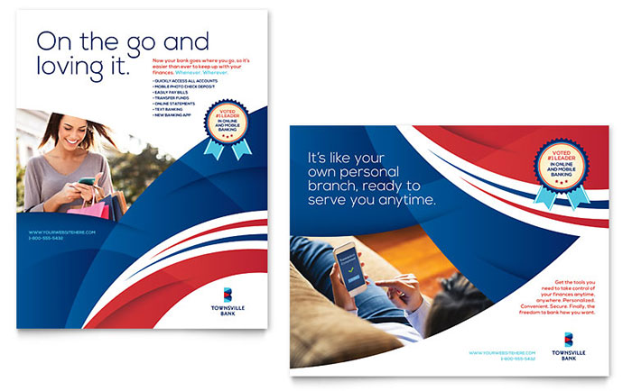 bank-ad-poster-design Bank Ad Poster Design Template