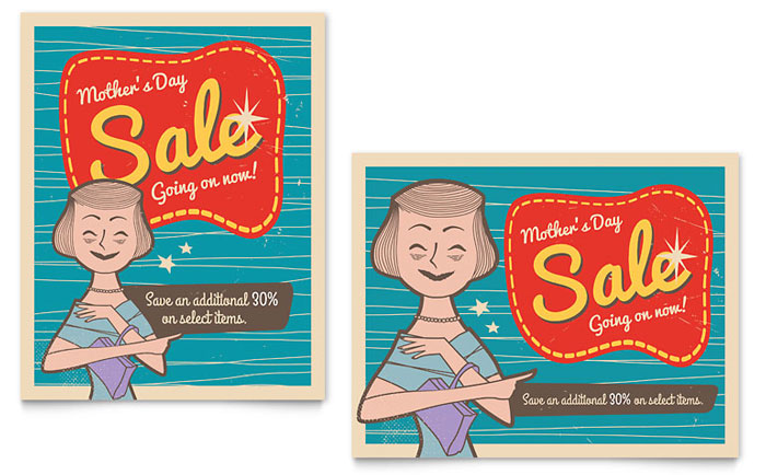mothers-day-sale-ad-poster-design Mother's Day Sale Ad Poster Design Template