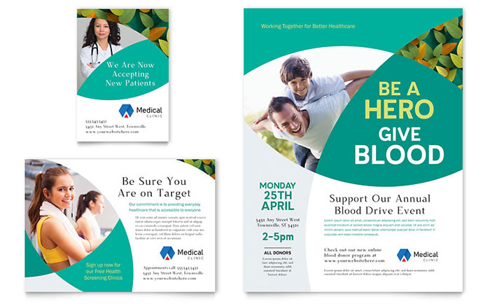 Doctor's Office Flyer InDesign Template