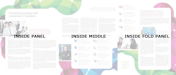 Tri-Fold Brochure Inside Layout