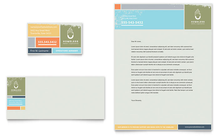 Business Card Example - Adobe InDesign Template