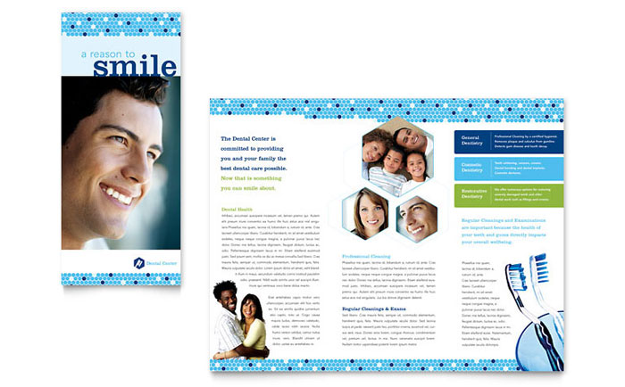 Dentist Brochure Design Example