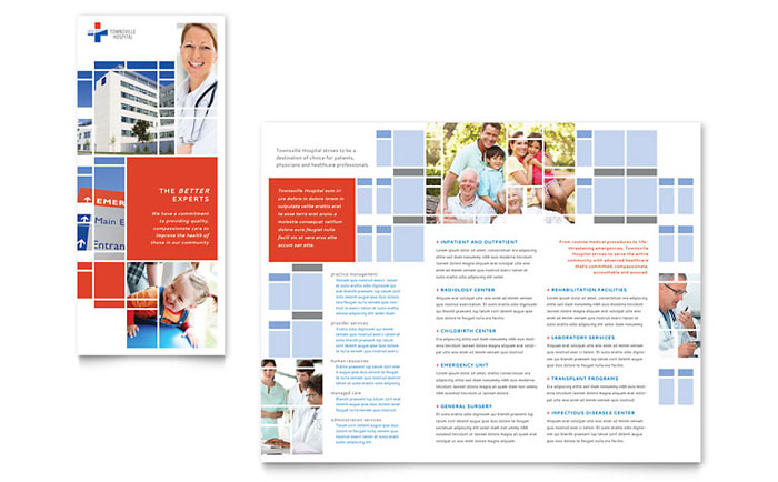 Hospital Brochure Design Idea