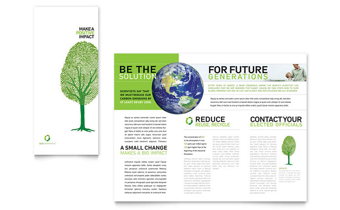 Non Profit Brochure Design Idea