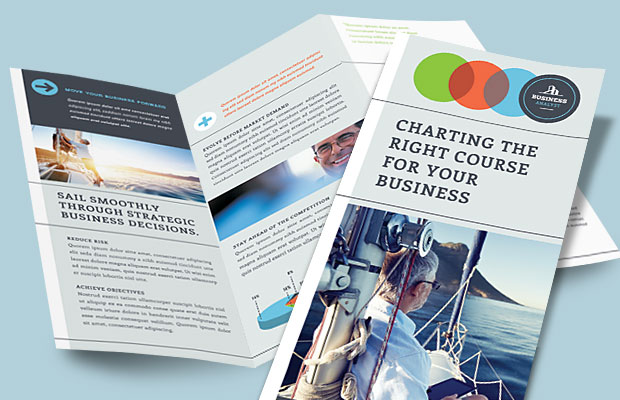 Creative Letter-Size Tri-Fold Brochure Designs