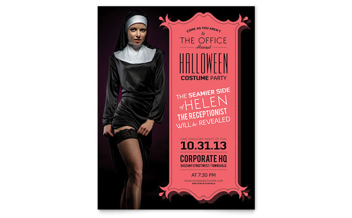 Flyer Example - Halloween Office Party